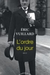 n°4</br>L'ORDRE DU JOUR</br>d'Éric VUILLARD