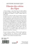 Antoine de Baecque -<br>HISTOIRE DU CRÉTIN DES ALPES