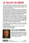 Jean-Claude Carrière -<br>LA VALLÉE DU NÉANT